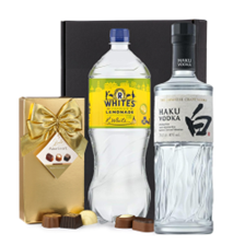 Buy & Send Haku Japanese Craft Vodka 70cl with Lemonade Mixer Gift Box